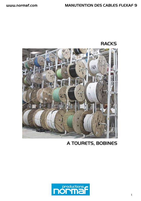 RACKS A TOURETS, BOBINES